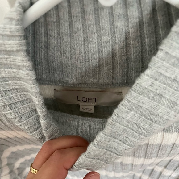 Loft Grey Sweater - Picture 2 of 2